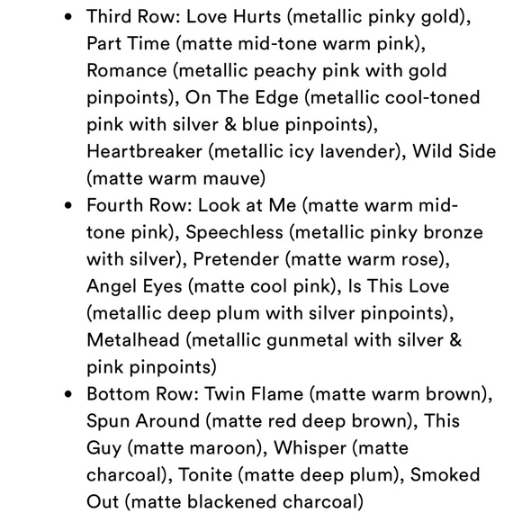 NEW 30pc Colourpop Smoke N' Roses Pressed Powder Palette Full Size Eyeshadow Set - Picture 7 of 8